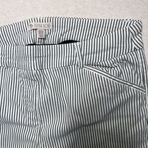 Elaine Rose striped cropped pants stretchy size 14